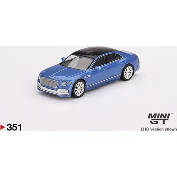 autíčko Bentley Flying Spur Neptune - blue met. - 1:64 - MINI GT - MIJO