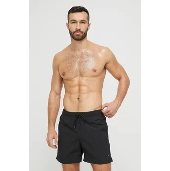 Plavkové šortky Tommy Hilfiger černá barva UM0UM02793.PPYX 99X, vel. M