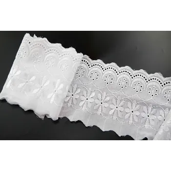 Madeira - bílá - šířka 10 cm