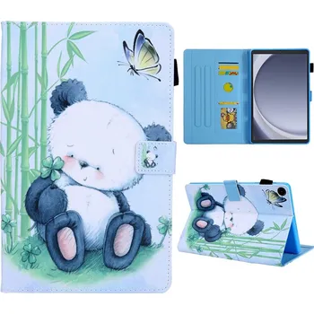 Pouzdro na tablet Cross chytré zavírací pouzdro na Samsung Galaxy Tab A11/Tab A9 - panda