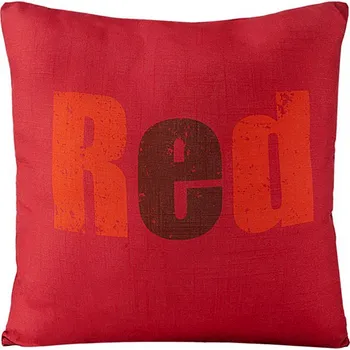 Polštář Polštář COLORS červená MyBestHome 45x45 cm Varianta: Povlak na polštář, 45x45 cm