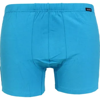 Boxerky Pánské boxerky s delší nohavičkou Andrie PS 5940 tyrkys velikost XXL-58/60
