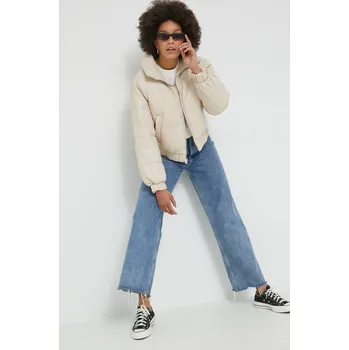 Pánská softshellová bunda Bunda Abercrombie & Fitch dámská, růžová barva, přechodná KI144.2085.178 01A, vel. XL