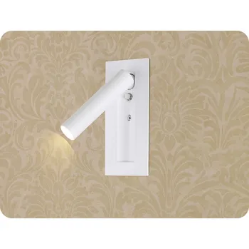 Lampička LED lampa k posteli 2W, 76lm, CREE CHIP, bílá