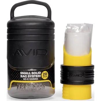 PVA Avid Carp Sada Na Plnění PVA Sáčků Transfer Solid Bag Systém Počet kusů: 20ks, Velikost: Small, Rorměr: 60x120mm