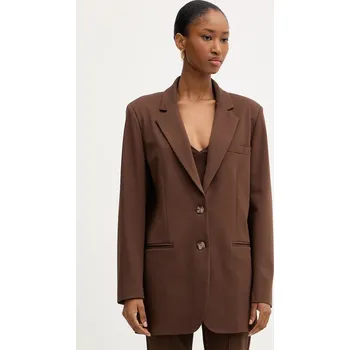 Dámské sako Sako Haveone JMI.P028 hnědá 89X, vel. M