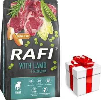 Krmivo pro psa DOLINA NOTECI Rafi Junior suché krmivo pro psy s jehněčím masem 10kg + překvapení pro vašeho psa ZDARMA