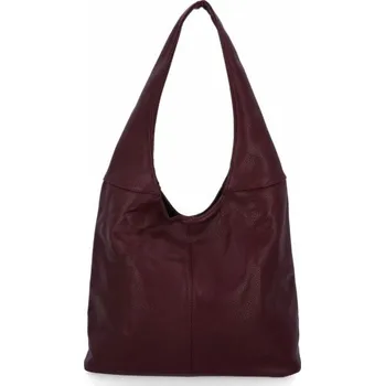 Kabelka Univerzální dámské tašky Shopper Bag firmy Hernan HB0141 tmavě bordó