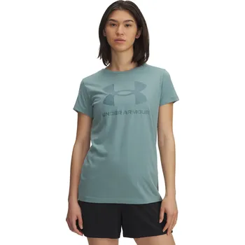 Dámské tričko Under Armour Live Sportstyle Graphic SSC Under Armour černá | tyrkysová 3454688
