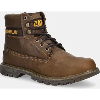 Moto obuv Nubukové boty CAT Footwear COLORADO 2.0 WP P110967 hnědá 88X, EUR 41