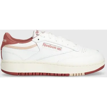 Pánské tenisky Kožené tenisky Reebok Classic CLUB C bílá barva, 100074266 00X, EUR 38