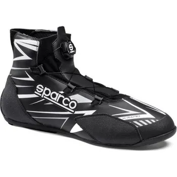 Pánské tenisky SPARCO Kartingové boty Sparco K-Rapid ROTOR 8877-2022 black and white, size 43