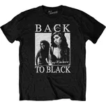 Amy Winehouse Back to Black Black XL Tričko