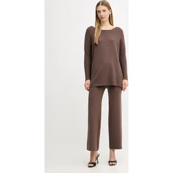 Tepláková souprava Haveone HNC.P001 hnědá 88X, vel. ONE SIZE