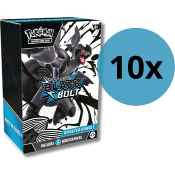 Volný čas Pokémon - Scarlet & Violet - Black Bolt - Booster Bundle display