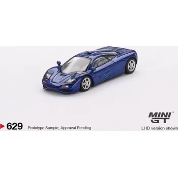 autíčko MCLAREN F1 1993 - modrá - 1:64 - Mini GT