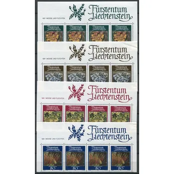 Poštovní známka (1981) MiNr. 776 - 779 ** (4-pá) - Lichtenštejnsko - Mechy a lišejníky