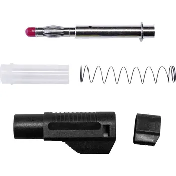 Audio kabel Mueller Electric BU-32614-0 banánkový konektor, černá