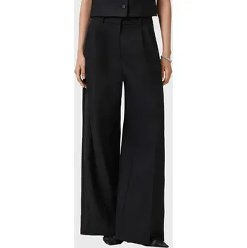 Dámské kalhoty Kalhoty s příměsí vlny AllSaints W052QD černá 99X, vel. 40