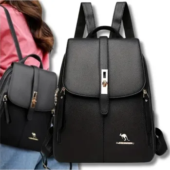 J&W Dámský městský batoh Belita černá One size