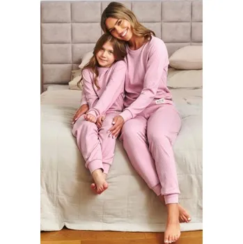 Dámské pyžamo Dámské pyžamo Doctor Nap 7349 - bavlna Světle růžová XL