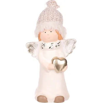 Autronic Anděl keramický, držící srdce