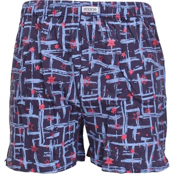 Trenýrky Pánské bavlněné trenky Andrie PS 5925 navy velikost L-50/52