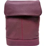 Vínový / bordó dámský texturovaný batoh Sheila