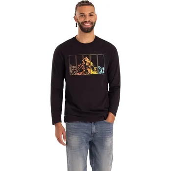 Pánské tričko Pánské tričko Trespass Zeplin Trespass černá | vícebarevná 3454704