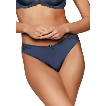 Kalhotky Kalhotky s krajkou LingaDore 1400B-3 dark denim velikost S-34/36