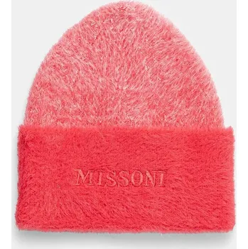 Čepice Čepice Missoni růžová barva, CP00PAD9828 42X, vel. ONE SIZE
