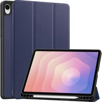 Pouzdro na tablet Cases chytré zavírací pouzdro na Samsung Galaxy Tab S11 - tmavěmodré