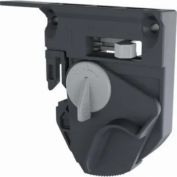 Nábytkové kování HETTICH 9247355 Quadro 4D spojka L (HETTICH 9247355 Quadro 4D spojka L)