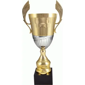 Kovový pohár zlato-stříbrný 4128D