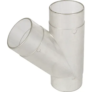 RECORD POWER Rozbočka "Y" průhledná 63 mm