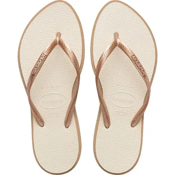 Dámské žabky Žabky Havaianas SLIM POINT dámské, béžová barva, 4149584.6842 80X, EUR 35/36