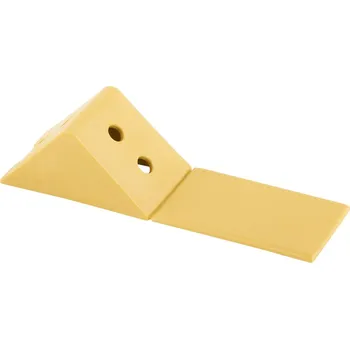 Nábytkové kování STRONG úhelník spojovací plastový velký borovice (50) (STRONG úhelník spojovací plastový velký borovice (50))