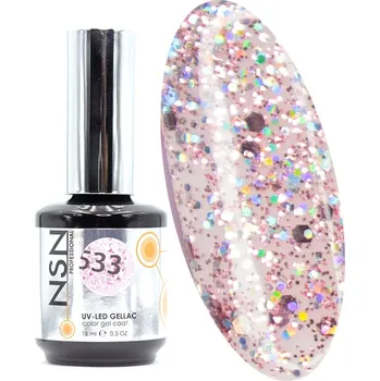 Lak na nehty NSN Professional UV/LED Gellac - 533