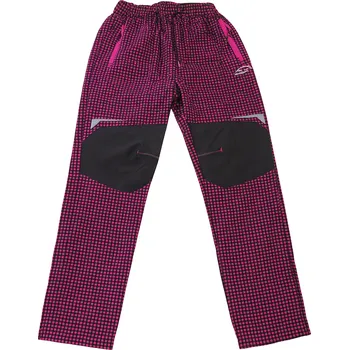 xcena Vyteplené tepláky kostkaté Velikost: 140