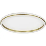 NOVA LUCE stropní svítidlo WILLOW zlatá ocel a akryl D60x6cm LED 60W 9212914