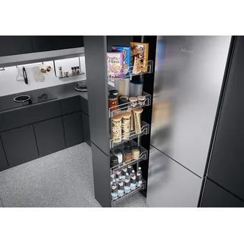 K-KES Dispensa, potravinová skříň, celodrátěná, stříbrná, 300/1800-2200 (K-KES Dispensa, potravinová skříň, celodrátěná, stříbrná, 300/1800-2200)