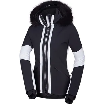Dámská softshellová lyžařská bunda Northfinder Zella Black/White Velikost: XL