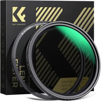 K&F 62MM, NANO-X-Magnetic Variable ND2-32 filter,HD, Waterproof, Anti Scratch, Green Coated
