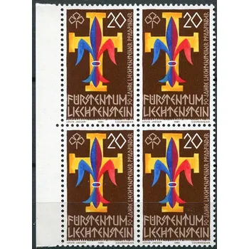 Poštovní známka (1981) MiNr. 773 ** (4-bl) - Lichtenštejnsko - Skauting