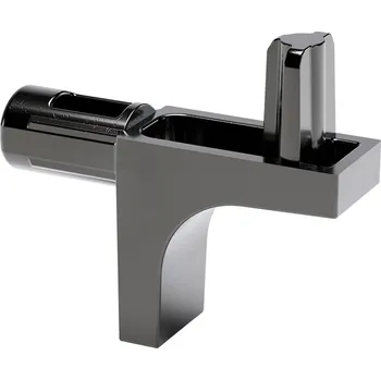 Nábytkové kování IF Policová podpěra s trnem K-Line 5mm černý nikl (IF Policová podpěra s trnem K-Line 5mm černý nikl)