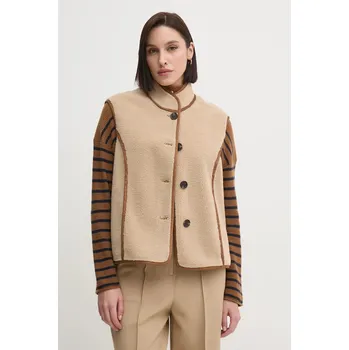 Dámská vesta Vesta Hoss Intropia 5458314 béžová 80X, vel. L