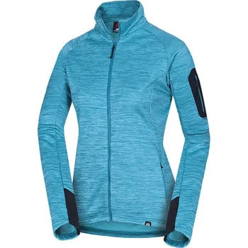 Dámská mikina Dámská fleecová mikina Northfinder Bertha Blue Melange Velikost: L