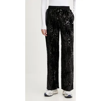 Dámské kalhoty Velurové teplákové kalhoty Guess V5BB01.K1922 černá 99X, vel. XS