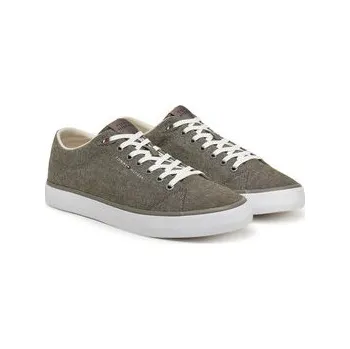Dámská obuv Tommy Hilfiger Tenisky Th Hi Vulc Low Core Chambray FM0FM05389 Šedá 44