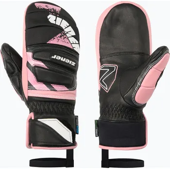 Dětské lyžařské rukavice Ziener Lopaki-Z AS PR Mitten black/pink vanilla